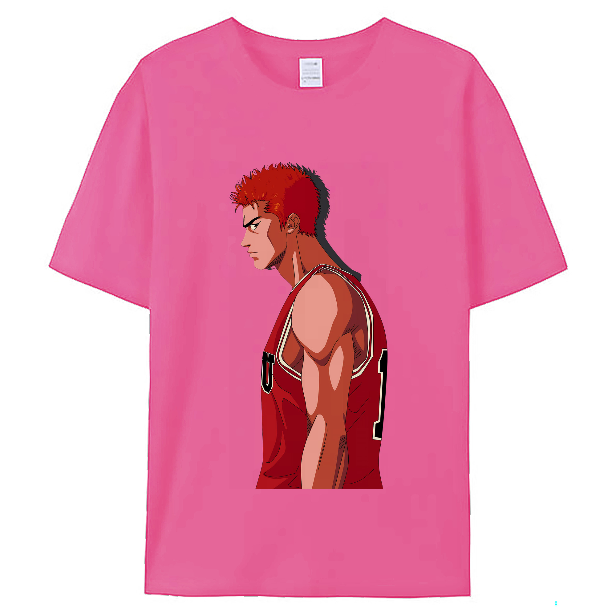 （画像用） SLAM DUNK／スラムダンク レディースカジュアルプリントTシャツ（綿100％）